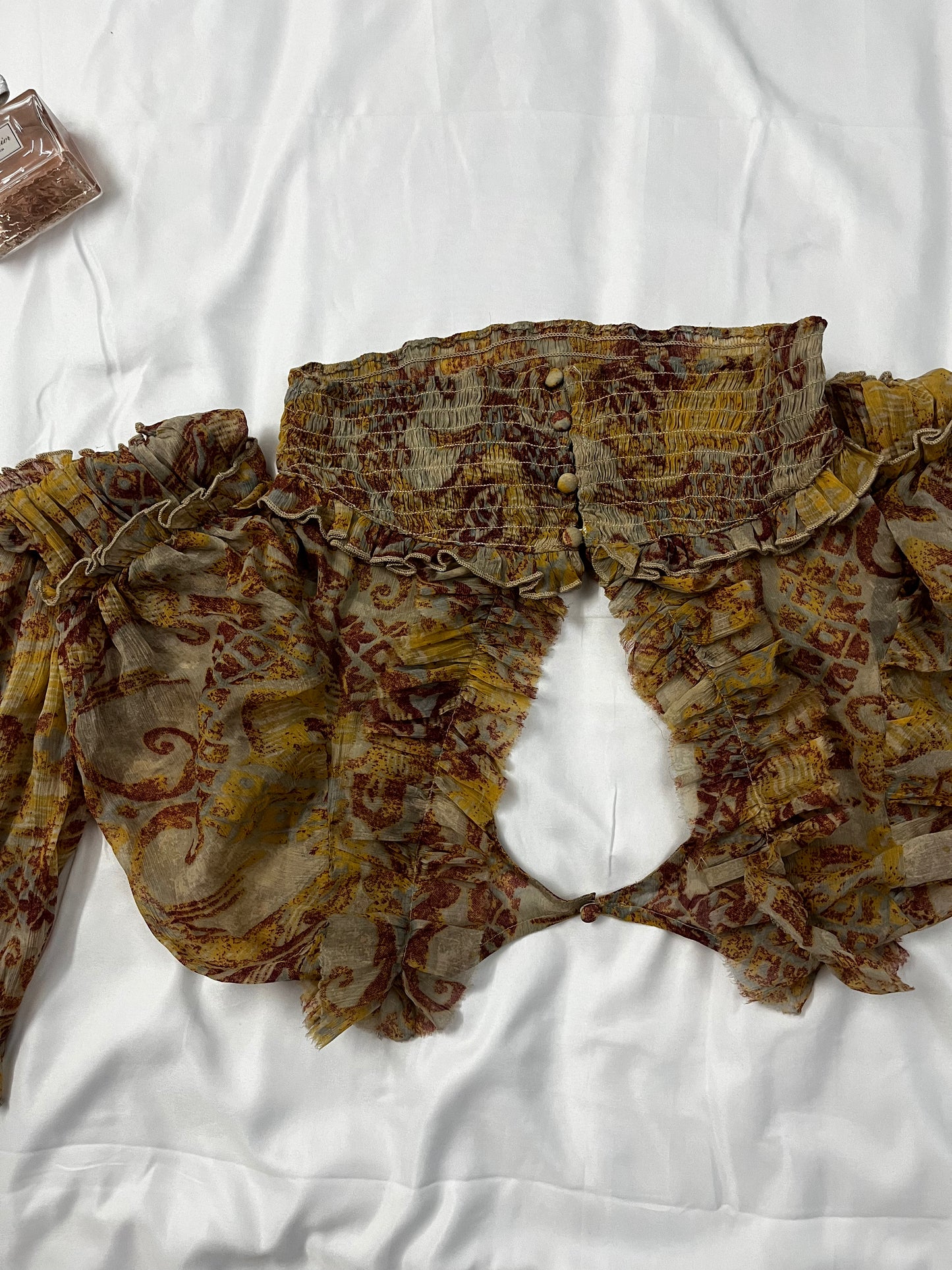 Ruffles forest fairy top | Size: M