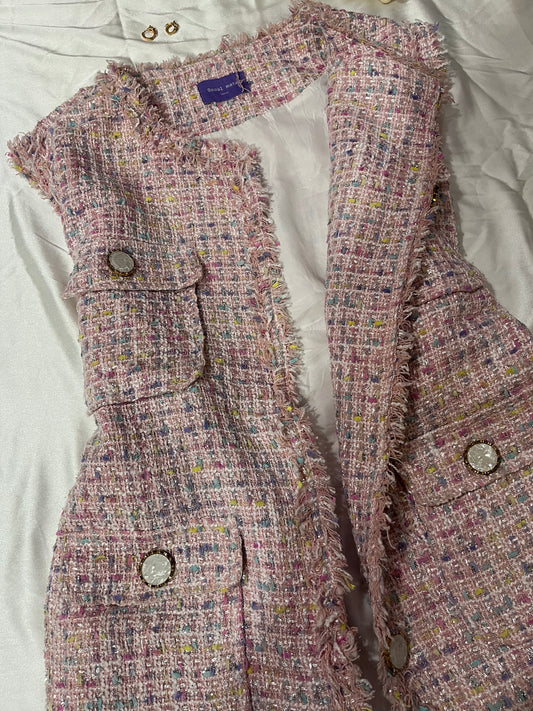 Tweed Korean jacket