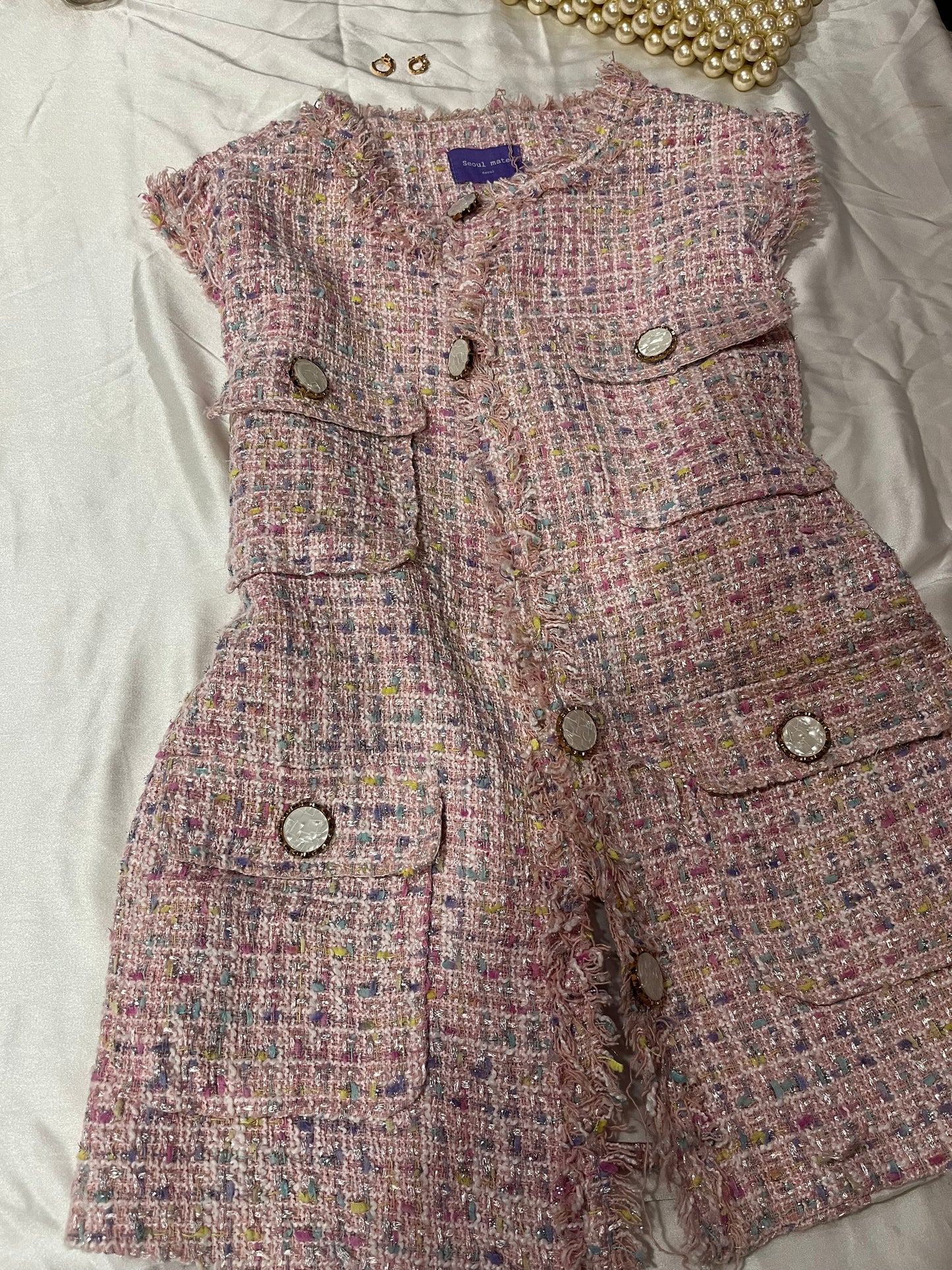 Tweed Korean jacket