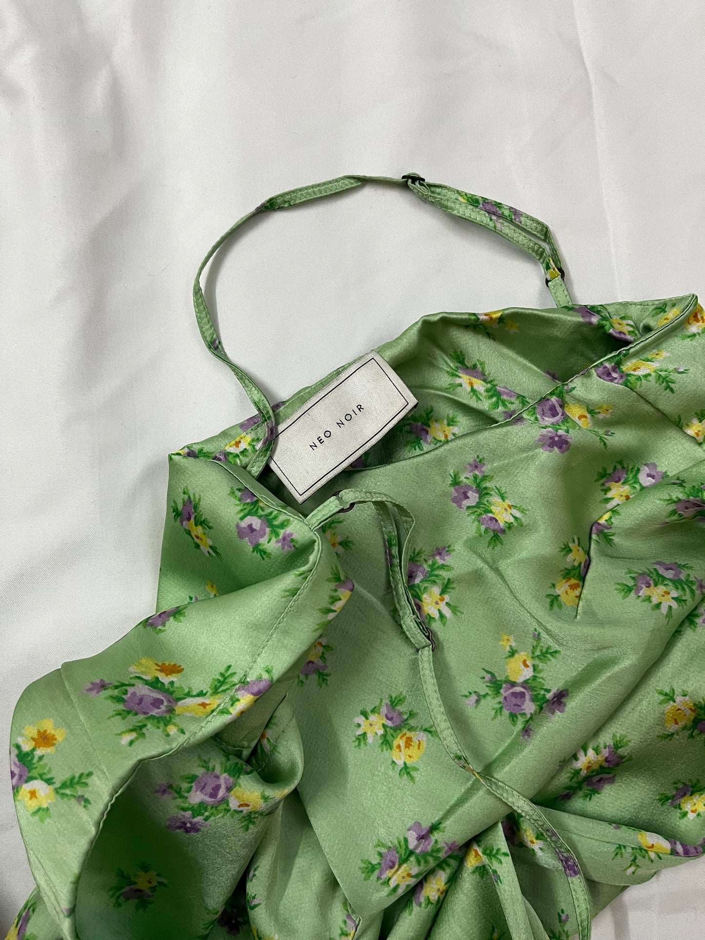 Walking in a garden green maxi dress | Size: Medium