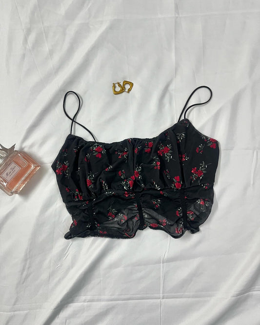 I love cherries crop corset top | M-XL