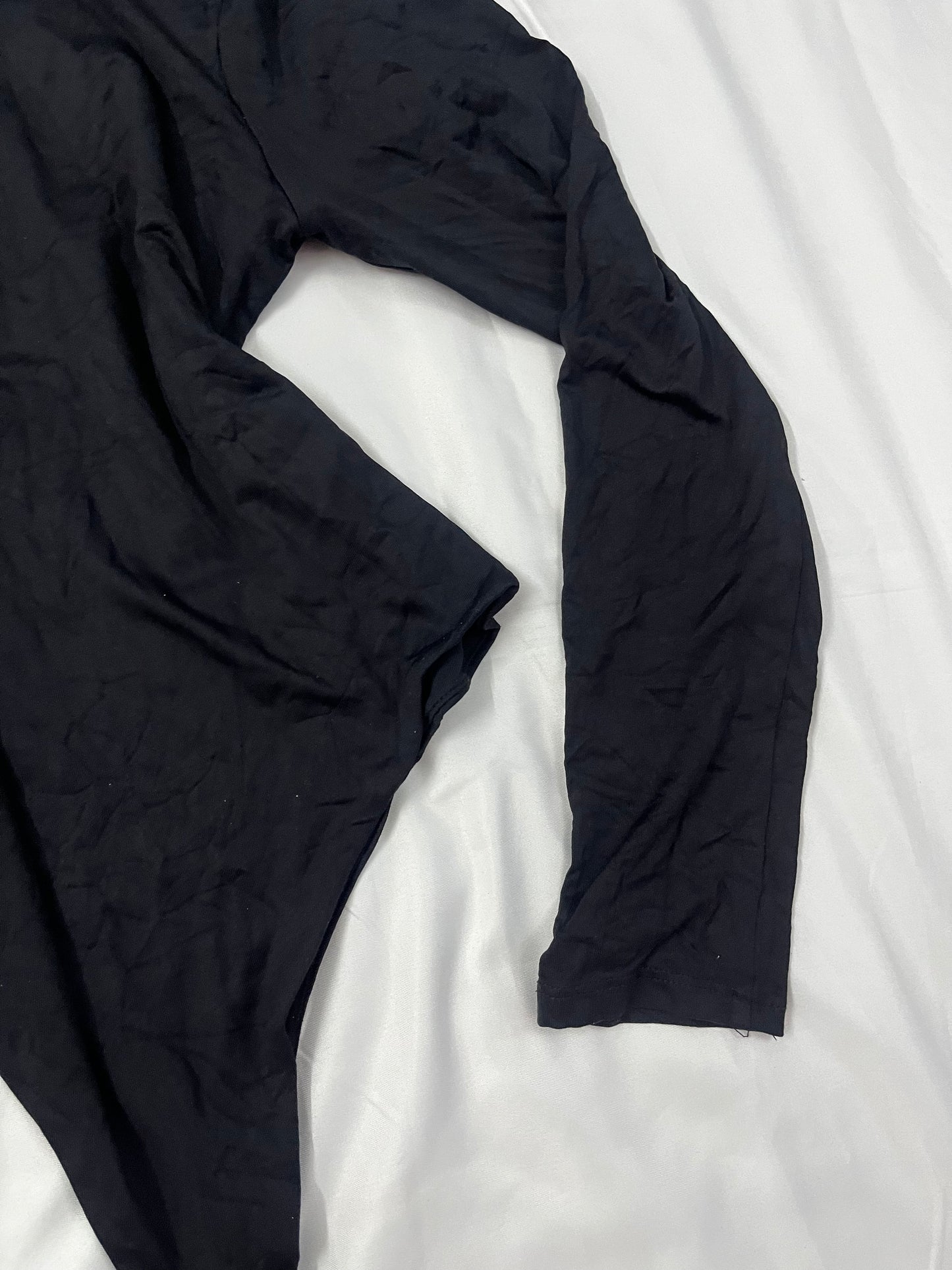 Black basic bodysuit | Size: Large