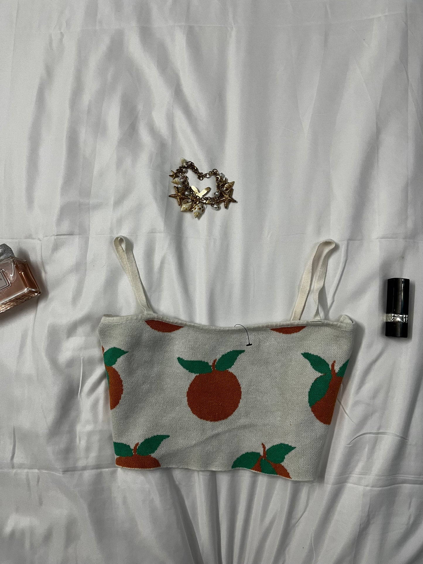 I love oranges cami top | Size: Small