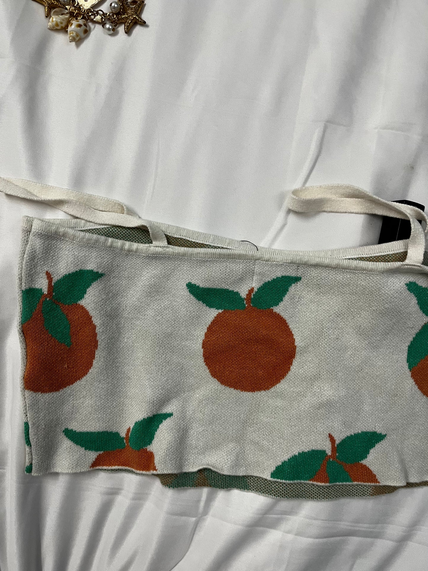 I love oranges cami top | Size: Small